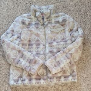 Gerry Weber Cream and Gray Patterned Jacket